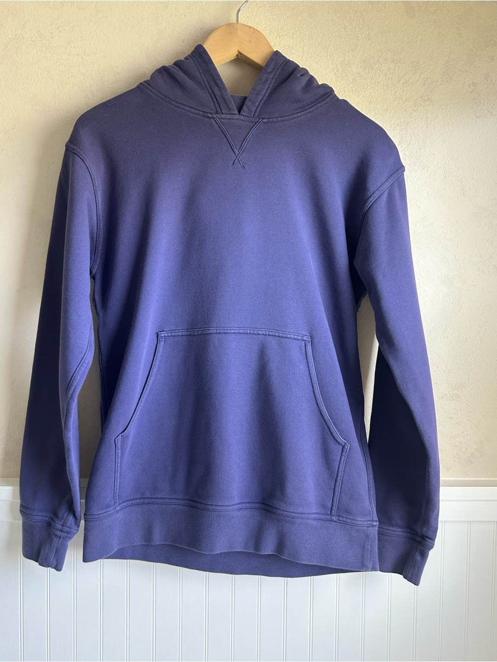 Lululemon All Yours French Terry Hoodie Pullover Purple Violet Size 6